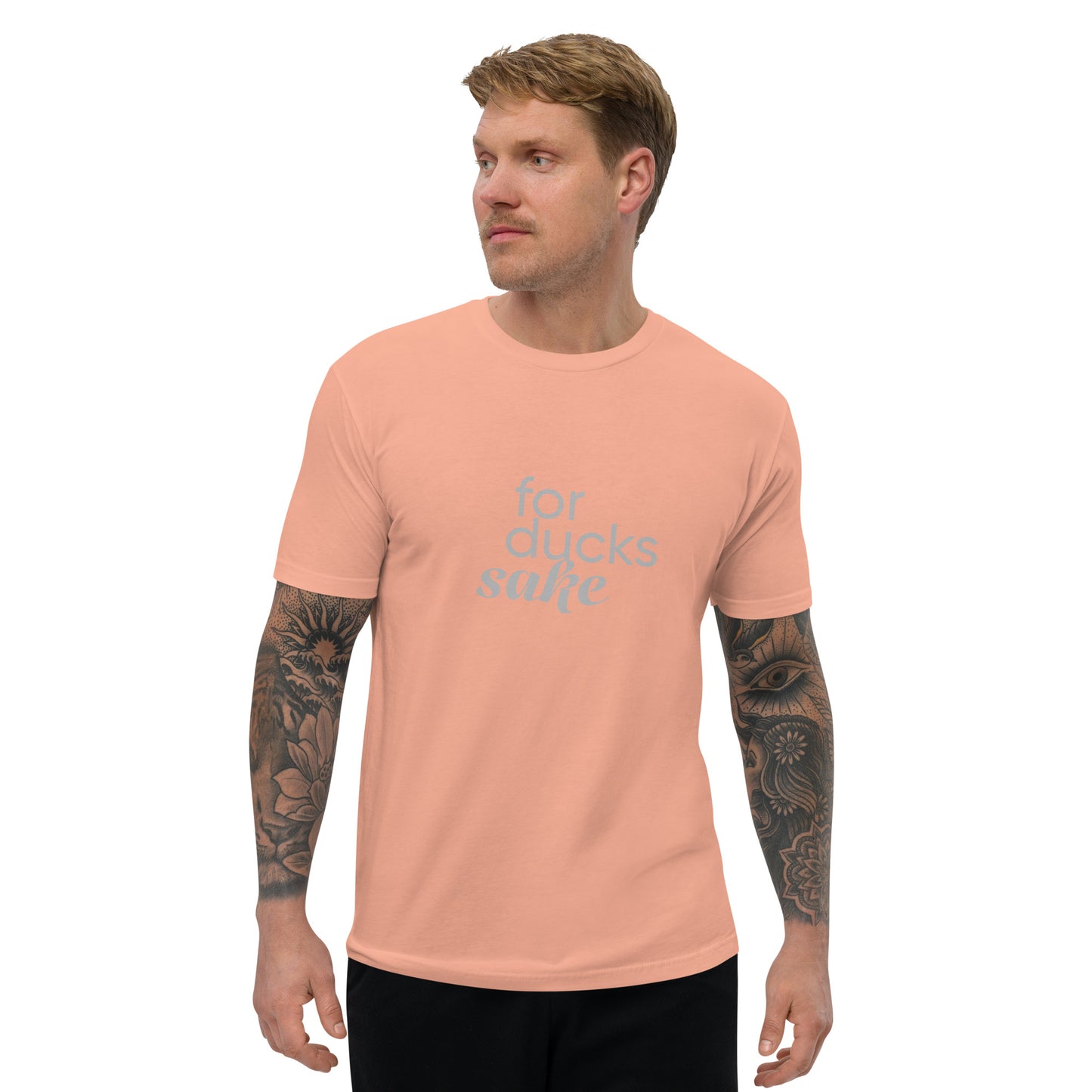 Men's Short Sleeve T-shirt - for ducks sake
