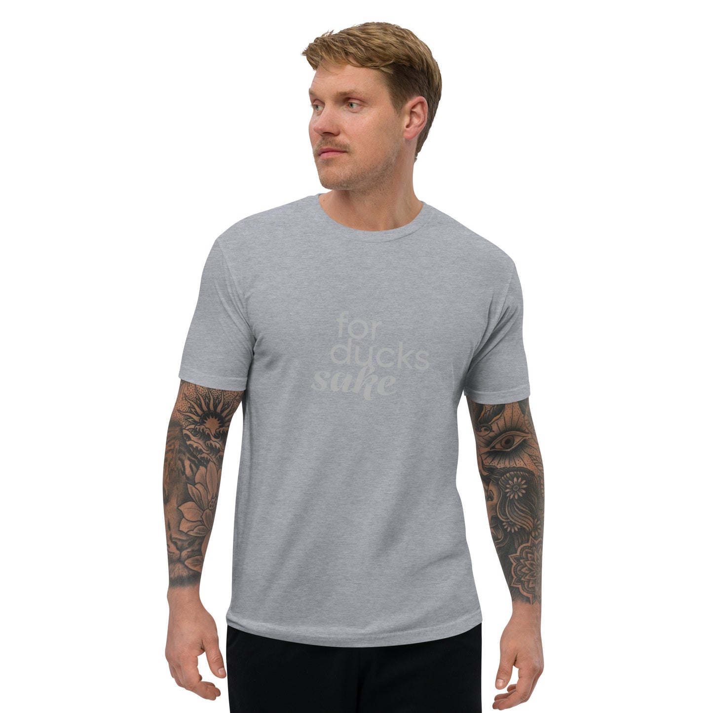 Men's Short Sleeve T-shirt - for ducks sake