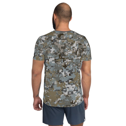 Men's Camo T-shirt - Digital Lagoon