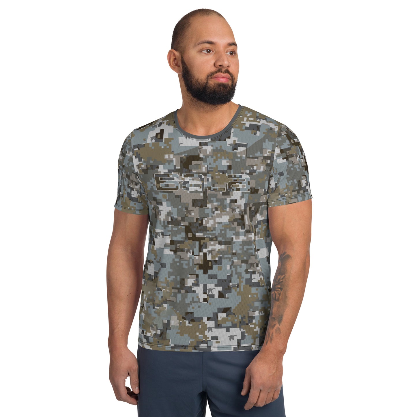 Men's Camo T-shirt - Digital Lagoon