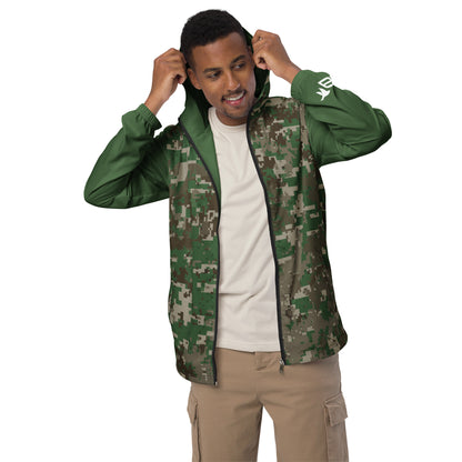 Men’s Camo Windbreaker - Juniper Woods