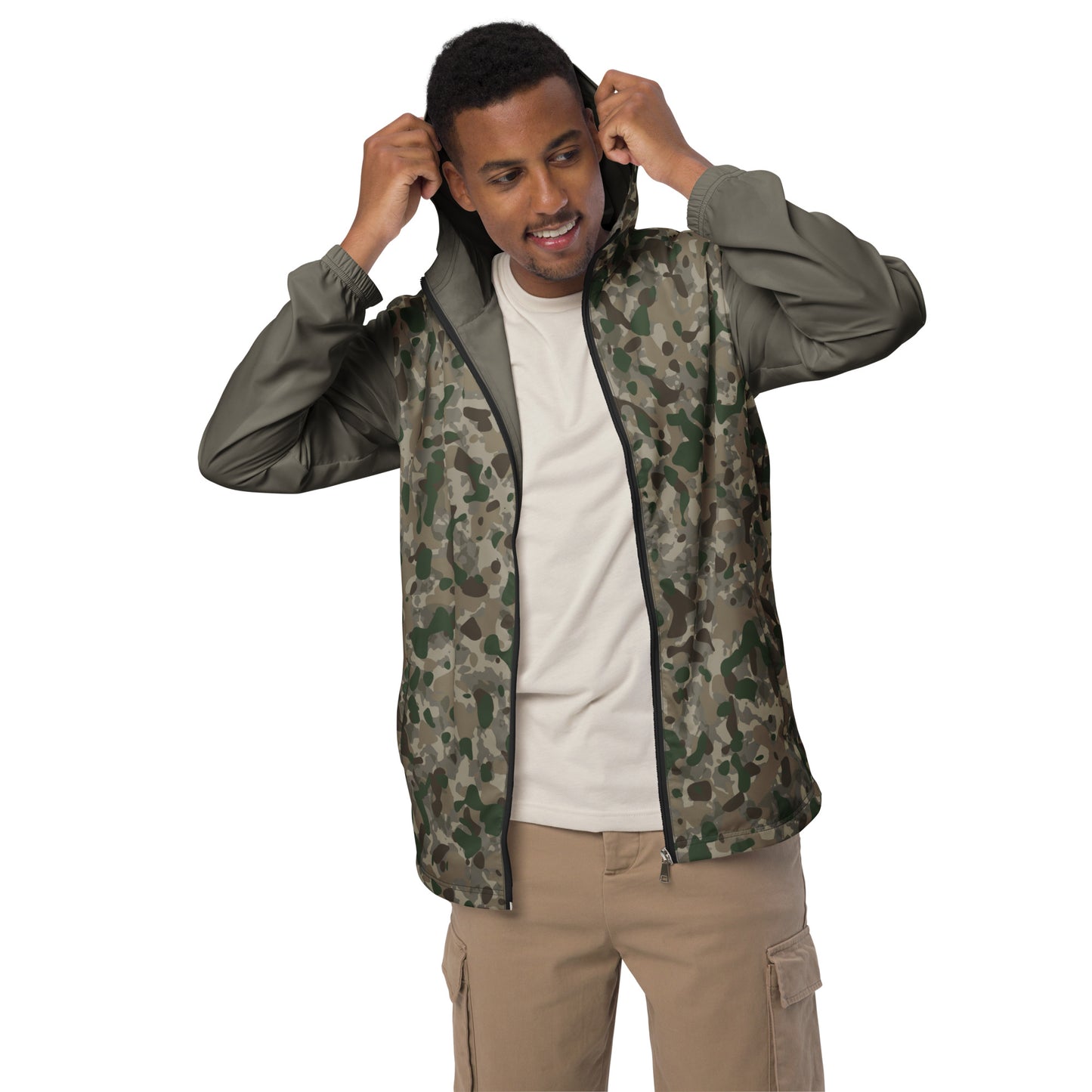 Men’s Camo Windbreaker - OG Duck Marsh