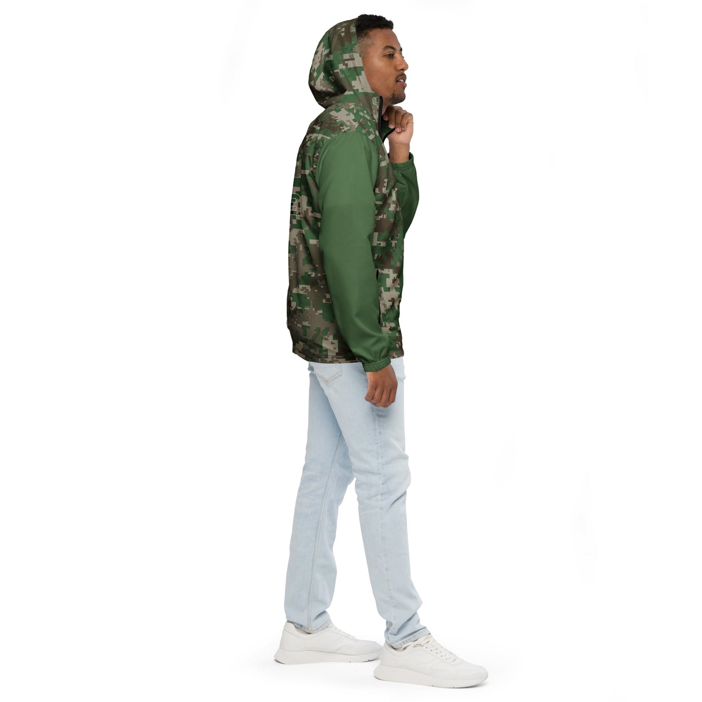 Men’s Camo Windbreaker - Juniper Woods