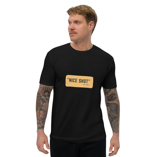 Men's Short Sleeve T-shirt - "Nice Shot"