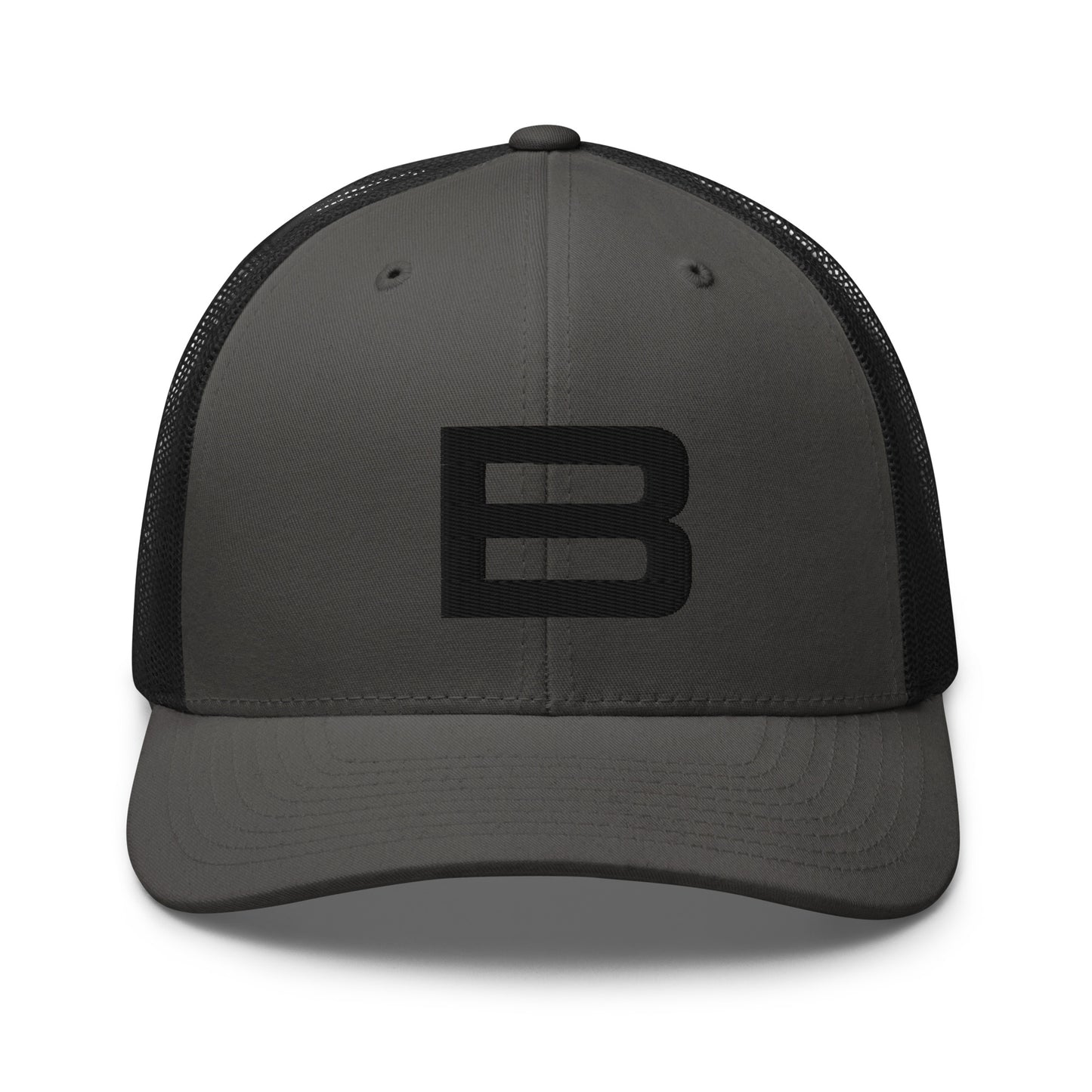 BALA "B" Trucker Hat - Midnight Stealth