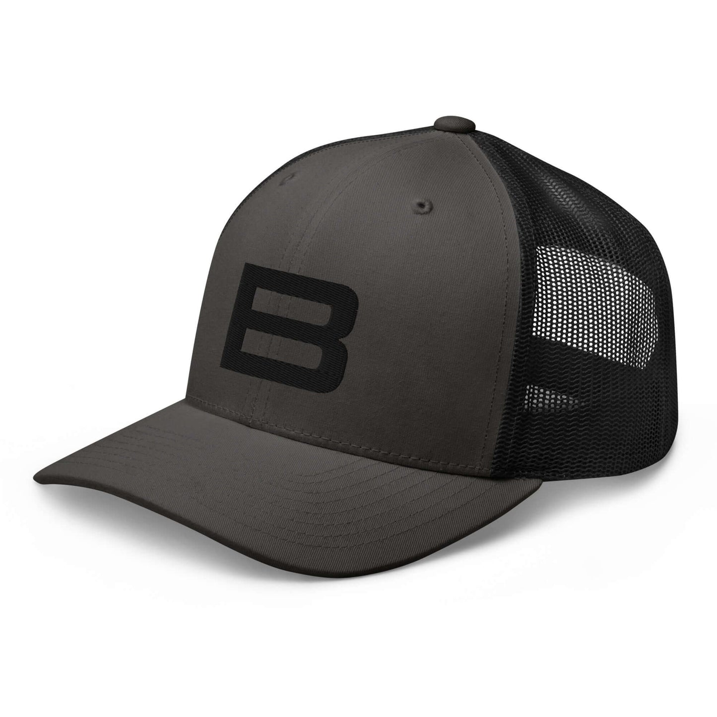 BALA "B" Trucker Hat - Midnight Stealth