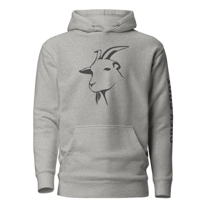 Classic Comfort Hoodie - Grey Goat