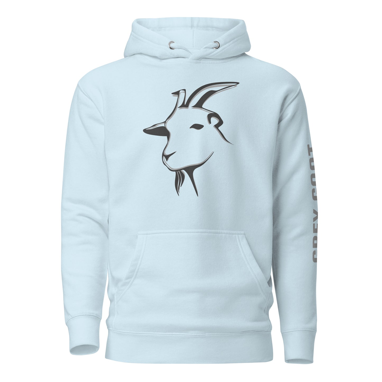 Classic Comfort Hoodie - Grey Goat