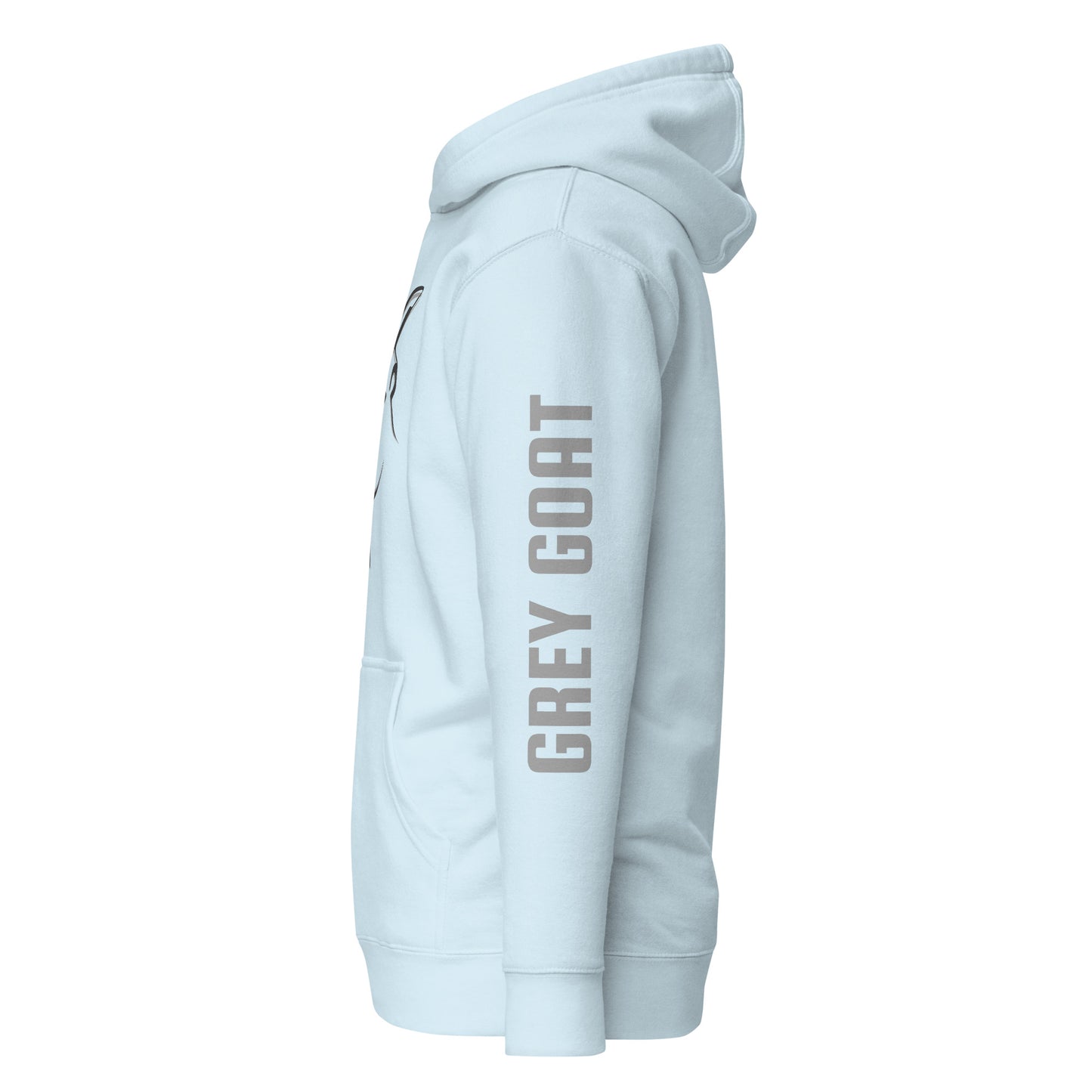 Classic Comfort Hoodie - Grey Goat