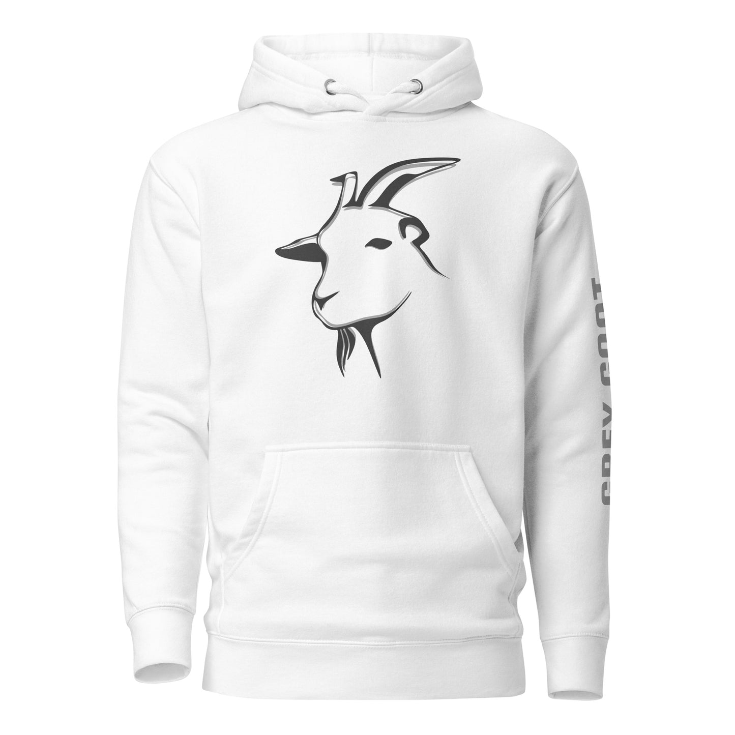 Classic Comfort Hoodie - Grey Goat