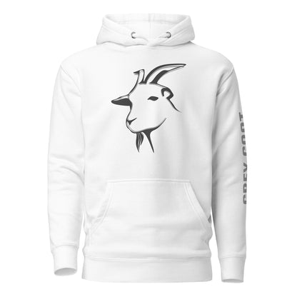 Classic Comfort Hoodie - Grey Goat